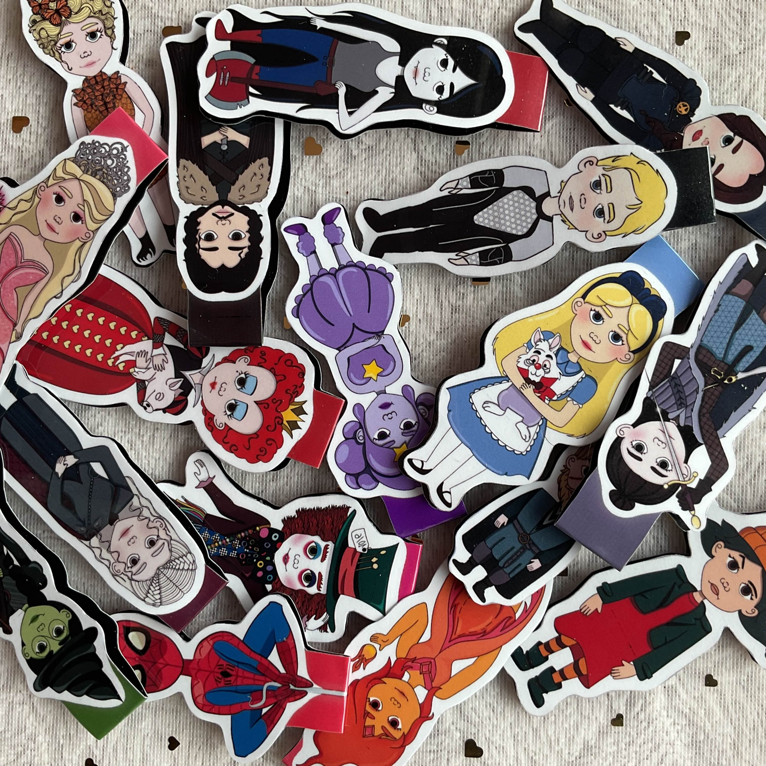 Marcapáginas magnéticos individuales
