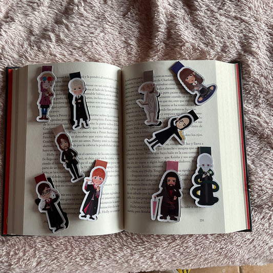 Colección 10 marcapáginas de Harry Potter